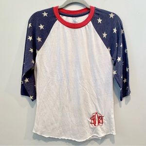 Alternative Apparel Baseball 3/4 Sleeve - Size Small